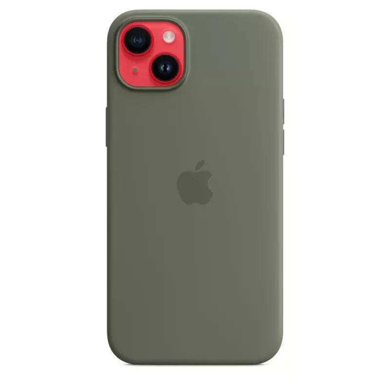 Θήκη Apple iPhone 14 Plus σιλικόνης με MagSafe ελιά