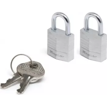 Master Lock 9120EURTCC 20 mm Λουκέτο, συσκευασία 2 τεμ.