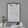 Πινακίδα με κλιπ Leitz WOW A4 Μέταλλο Πολυστυρένιο Μαύρο