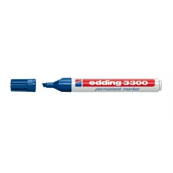 Μαρκαδόρος μόνιμος Edding 3300 μπλε 10 τεμ.