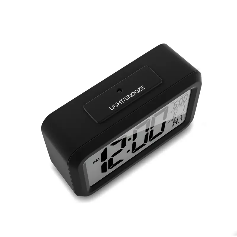 Ξυπνητήρι quartz Mebus 42435 μαύρο