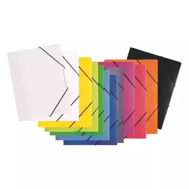 Ντοσιέ Pagna 21613-02 Πολυπροπυλένιο (PP) Λάστιχο Λευκό A4