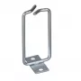 EFB Elektronik 699991.2 βραχίονας οδήγησης καλωδίων, 40 x 80 mm, γκρι, γαλβανισμένος χάλυβας