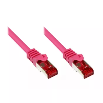 Καλώδιο δικτύου Alcasa CAT6 S/FTP 25 m ματζέντα