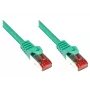 Καλώδιο δικτύου Alcasa 40m Cat6 S/FTP πράσινο