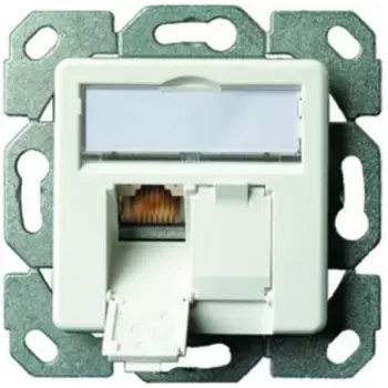 Πρίζα σύνδεσης Telegärtner J00020A0500 λευκό