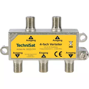 Διανομέας σήματος TechniSat 0022/3111 75 Ω 5 - 2400 MHz