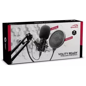 Μικρόφωνο στούντιο SPEEDLINK Volity Ready μαύρο