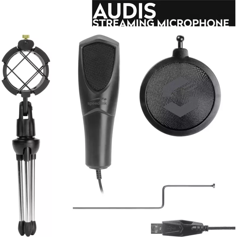 Επιτραπέζιο μικρόφωνο SPEEDLINK AUDIS