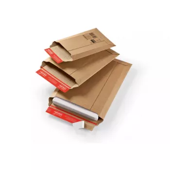 Τσάντα αποστολής από χαρτόνι Colompac CP010.07 (290 x 400 x 50 mm), καφέ, 20 τεμ.