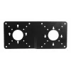 Σετ τοποθέτησης ALLNET VESA_MINIPC_PLATE Μαύρο