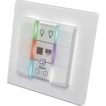 Πάνελ επιτοίχιου διακόπτη eQ-3 Homematic IP Επιτοίχιος διακόπτης 6 απλών Πλαστικό λευκό