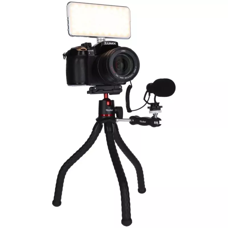 Τρίποδο Rollei Monkey Pod 2 για smartphone/ψηφιακή κάμερα Μαύρο