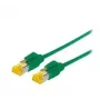 Καλώδιο δικτύου Tecline 1 m Cat6a S/FTP Πράσινο