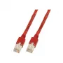 Καλώδιο δικτύωσης EFB Elektronik RJ45 S/UTP Cat5e Red 10 m