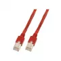 Καλώδιο δικτύου EFB Elektronik K8703.2 RJ-45 Cat5e 2 m κόκκινο