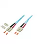 Καλώδιο οπτικών ινών EFB Elektronik O7413.15 15 m SC τυρκουάζ