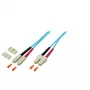 Καλώδιο οπτικών ινών EFB Elektronik O7413.2 2m SC τυρκουάζ
