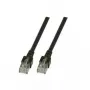 Καλώδιο δικτύου EFB Elektronik Cat5e RJ-45 20 m μαύρο