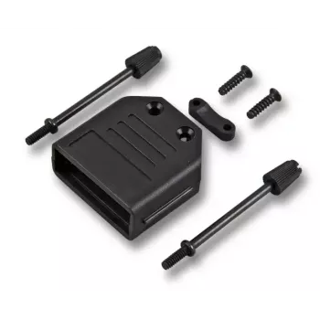 EFB Elektronik Καπάκι D-Sub Flip-Top, 15-Pin, μαύρο