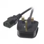 Καλώδιο τροφοδοσίας EFB Elektronik EK500.2 μαύρο 2 m