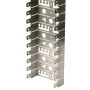 EFB Elektronik 46010.50 Λεκάνη τοποθέτησης LSA για 50 μονάδες, συσκευασία 2 τεμ.