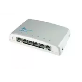 Telegärtner MPD6-H K Mini-διανομέας, Cat.6A, 6x RJ45 μη θωρακισμένο (J02021A0053)