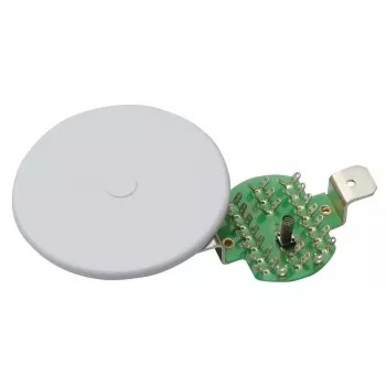 Μπλοκ διανομής καλωδίων ABUS Security Center VT4200W, λευκό, 19 συνδέσεις