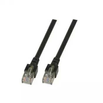 Καλώδιο δικτύου EFB Elektronik Cat5e RJ-45 10m μαύρο