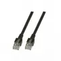 Καλώδιο δικτύου EFB Elektronik Cat5e RJ-45 10m μαύρο