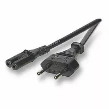 Καλώδιο τροφοδοσίας EFB Elektronik EK502.2 μαύρο 2 m υποδοχή C7