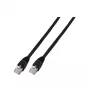 Καλώδιο δικτύου EFB Elektronik 1m Cat6 RJ-45 U/UTP μαύρο