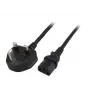 Καλώδιο τροφοδοσίας EFB Elektronik EK484.2 μαύρο 2 m