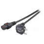 Καλώδιο τροφοδοσίας EFB Elektronik EK600SW.2 μαύρο 2 m
