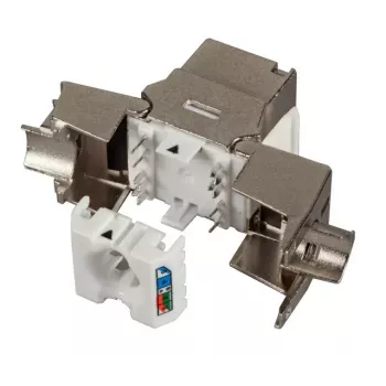 Μονάδα Keystone EFB Elektronik E-20092 επίπεδη ασημί RJ-45