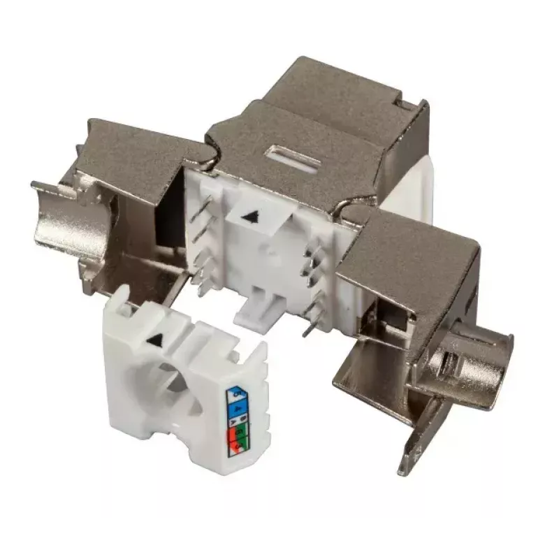 Μονάδα Keystone EFB Elektronik E-20092 επίπεδη ασημί RJ-45