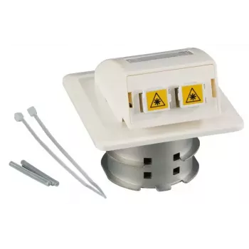 Πρίζα δεδομένων FTTH χωνευτή EFB Elektronik FTTH-OUTLET-SC-OM3 λευκή