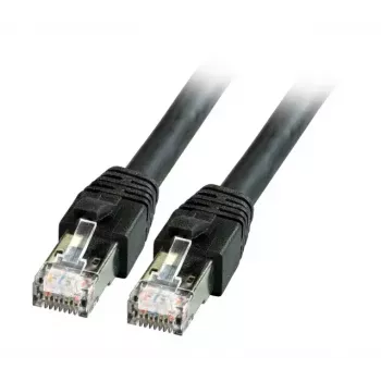 Καλώδιο δικτύου EFB Elektronik RJ45 Patchkabel Cat8.1 7,5 m μαύρο