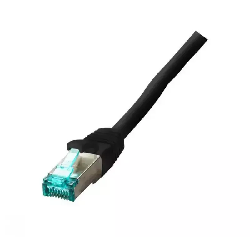 Καλώδιο δικτύου EFB Elektronik MK6001W.0,5B 0,5 m Cat6a S/FTP μαύρο