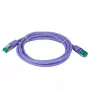 Καλώδιο δικτύου EFB Elektronik MK6001.1VI μωβ 1 m Cat6a S/FTP
