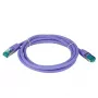 Καλώδιο δικτύου EFB Elektronik MK6001.10VI 10m Cat6a S/FTP μωβ