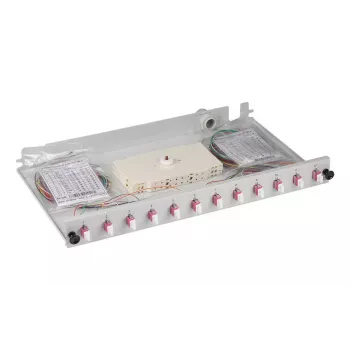 Patch panel EFB Elektronik B71901L48OM4 1U LC OM4 γκρι
