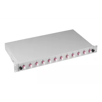 Patch panel EFB Elektronik B71901L48OM4 1U LC OM4 γκρι