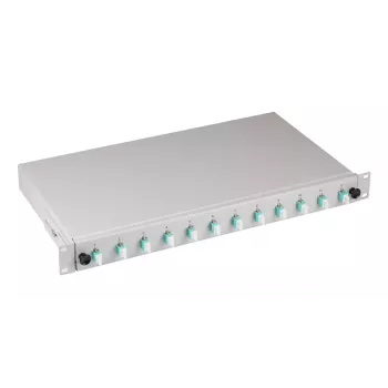 Patch panel EFB Elektronik BA71901L12OM3 1U LC OM3 γκρι
