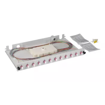 Patch panel EFB Elektronik BA71901L12OM4 1U LC OM4 γκρι