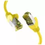 Καλώδιο δικτύου EFB Elektronik EC020200069 10m Cat6a S/FTP κίτρινο