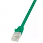 Καλώδιο δικτύου LogiLink 0,5m RJ-45 Cat6 U/UTP πράσινο