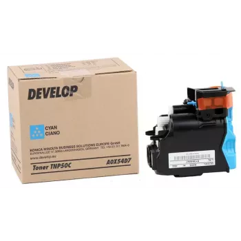 Κασέτα τόνερ Develop TNP-50 για ineo+ 3100P, Cyan (A0X54D7)