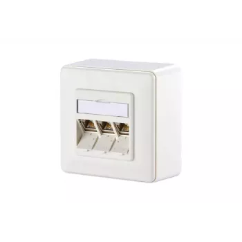 Πρίζα δικτύου RJ-45 BTR NETCOM 1309130002-E λευκό
