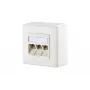 Πρίζα δικτύου RJ-45 BTR NETCOM 1309130002-E λευκό